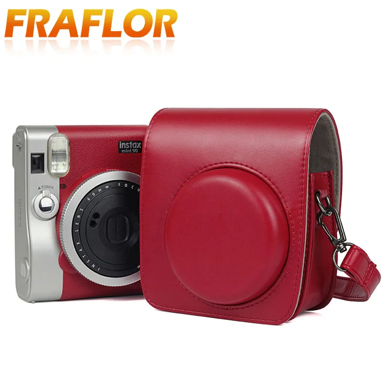 FUJIFILM Instax Mini 90 Neo Классический чехол для камеры в стиле ретро из искусственной кожи