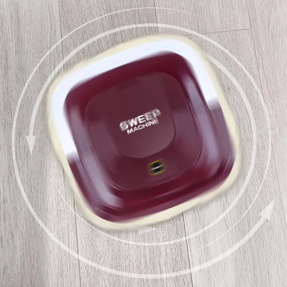 

Red Charging Sweeping Machine Robot Clean Robotic Automatic Robot Home Cleaning Guard Free Hands Smart Home Appliances