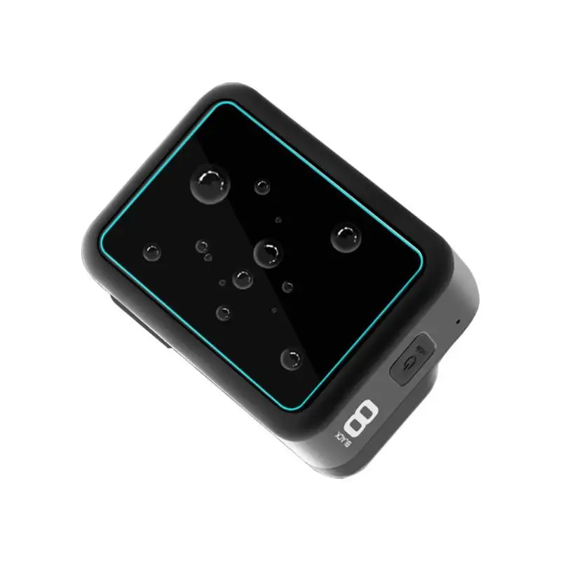 60 м водонепроницаемый чехол для GoPro Hero 8, защитный чехол для дайвинга, набор из закаленного стекла, пленка для объектива, фильтры, сумка для камеры