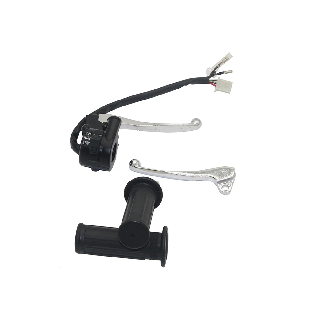 Поворотный корпус дроссельной заслонки левый и правый Тормозной рычаг питбайк