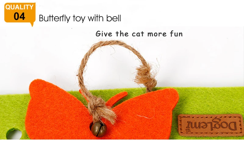 DIY натуральный войлочный туннель для кошек, комбинированный сшивной складной коврик для кошек, игровой канал, рулон дракона, головоломка, игрушка для кошек, товары для домашних животных