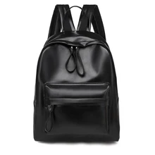 #^Special Price Black Women Backpacks Zipper Open Casual Daypacks Girl Shoulder Bags  Designer Backpacks Women High Quality Pu Leather Bagpack