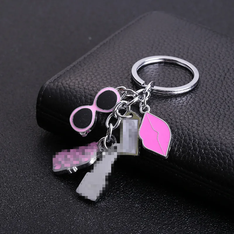 New Products Waist Hanging Keychain Entirely Handmade Key Ring Men's Women's Automobile Hanging Ornament Customizable Couples Sm