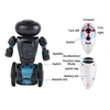 2.4G Remote Control Smart Robot Arm With Delivery Good Singing Dancing Robot Toy For Kid Gifts  All-Round Driving Bounce Robots 4