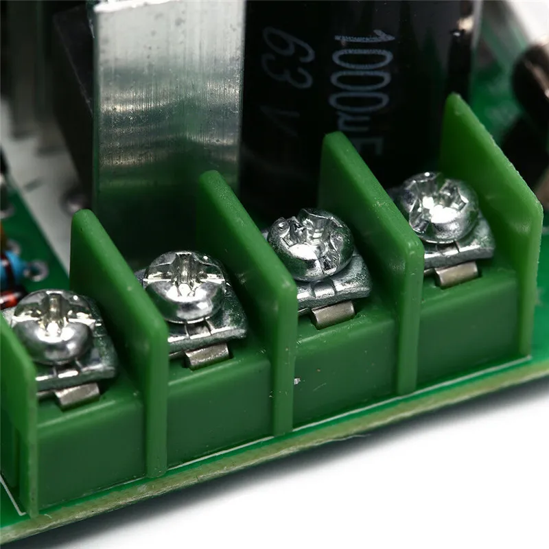 12 V-40 V 10A ШИМ контроллер скорости двигателя постоянного тока диммер Напряжение регулятор с набор ручки