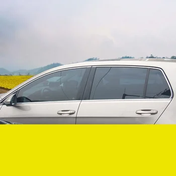 

stainless steel car window trims for volkswagen golf mk7 2013 2014 2015 2016 2017 2018 golf7