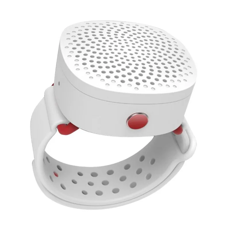 Высококачественный динамик bluetooth-динамик в часах беспроводной громкой связи спортивный браслет звуковой громкоговоритель - Цвет: Белый