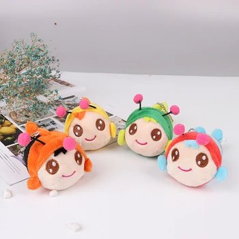 

4Colors , 12CM Animal Toys , Fish stuffed Plush TOY Doll with key chain