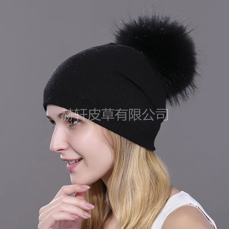 1 шт. модные женские туфли зимняя шапка Pom Poms головные уборы Skullies Beanies модная зимняя вязаная шапочка из хлопка Для женщин на открытом воздухе мягкие женские шапки