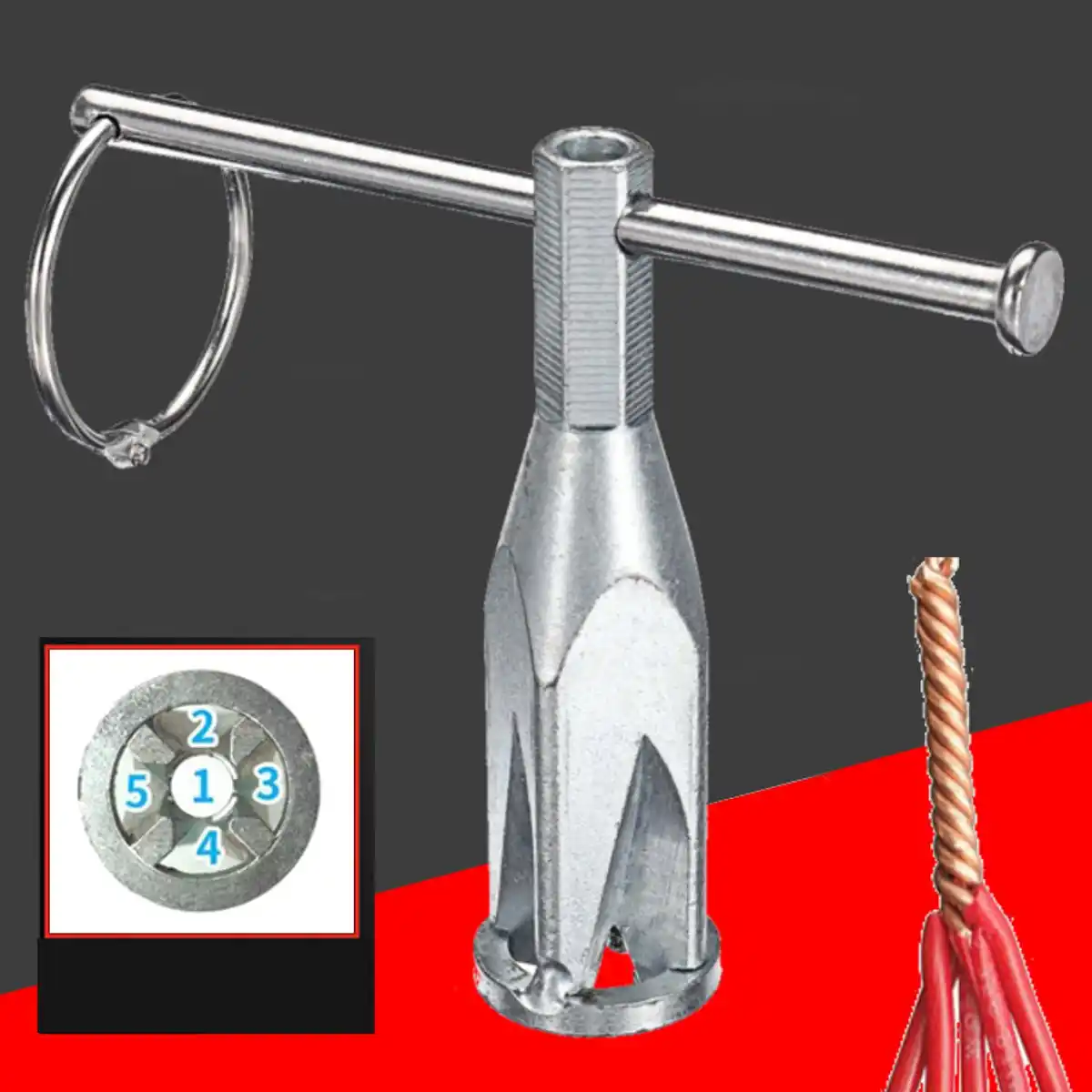 Electrician Wire Twisting Tool Automatic Wire Stripper BV 2.5 4/4 6