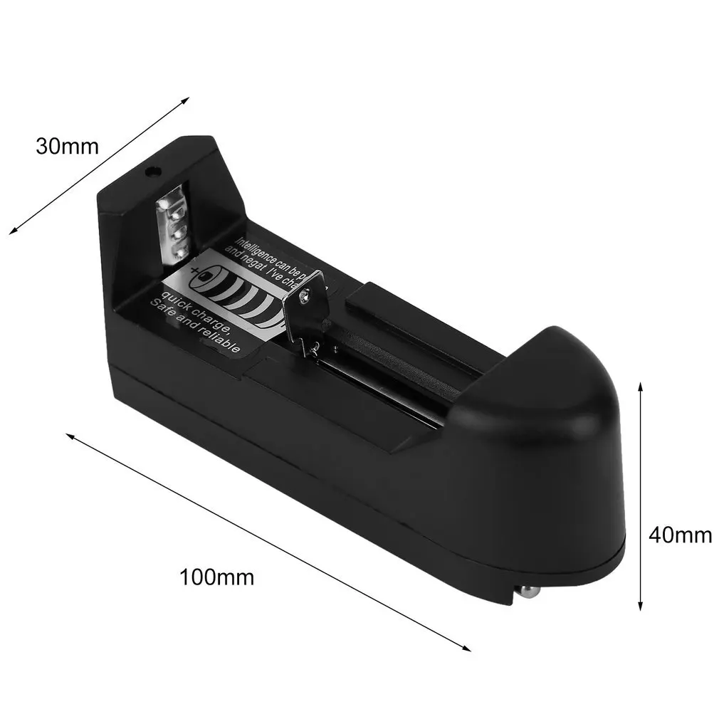 1 шт. EU plug Универсальное зарядное устройство для 3,7 в 18650 16340 14500 литий-ионная аккумуляторная батарея новейшая