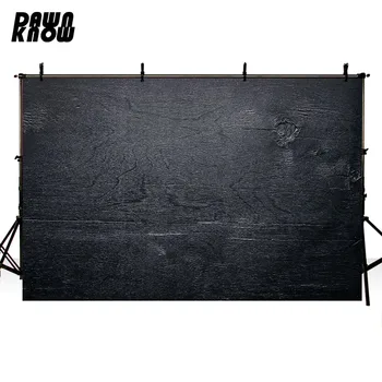 

DAWNKNOW Black Wood Wall Vinyl Photography Background For Newborn Photo Shoot Backdrop For Wedding Photo Studio lv1347