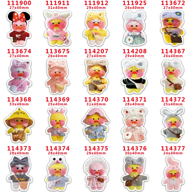 10pcs/lot Cute Duckling toys Acrylic Flatback Planar Resins DIY Gift Crafts Jewelry Accessories PR111900