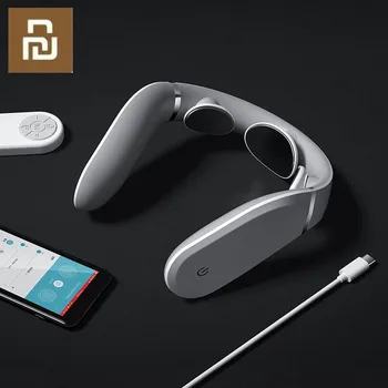 

New Youpin White cervical massager G2 TENS pulse Use Mijia APP Double effect hot compress