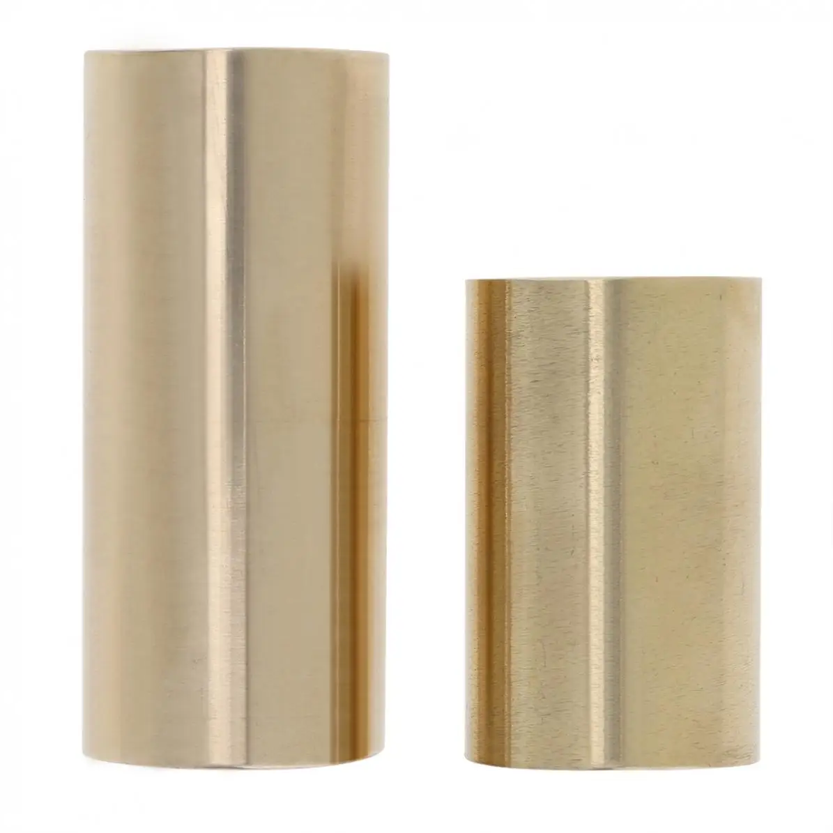 2pcs/lot Brass Guitar Slide 30mm& 60mm Steel String Guitarra Smooth Edge Slider