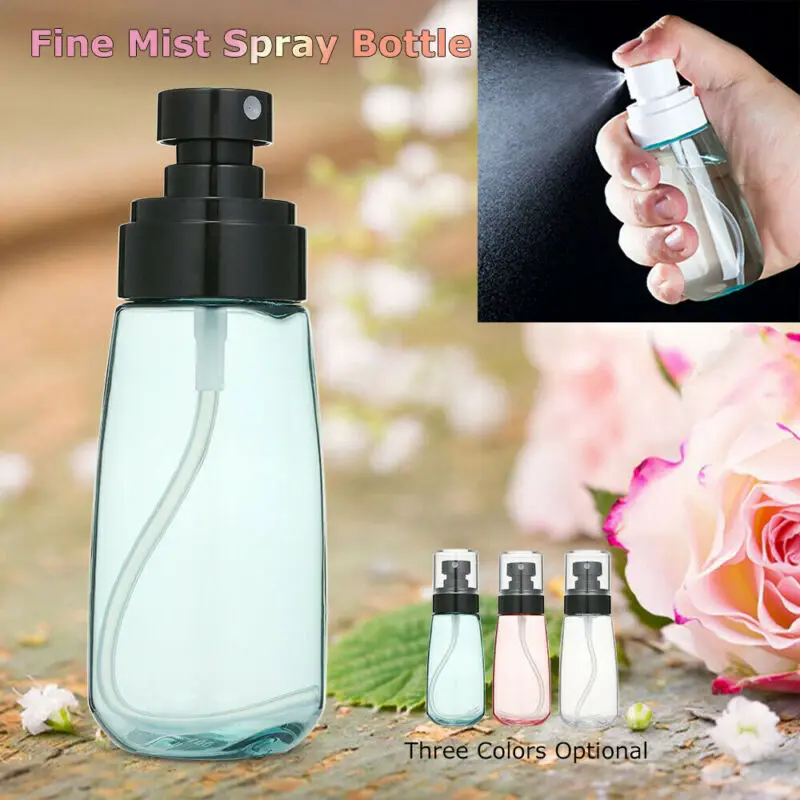 1PCS 80ml Travel Transparent Plastic Perfume Atomizer Empty Spray