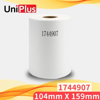 Uniplus 220åå€§ç¡æ1744907æç±çŽäºædymo labelwriter 4XLããªã³ã¿104*159ããªã¡ãŒãã«çŽã©ãã«ããŒã«