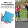8PCS 10x10cm Cornhole Bean Bags Set Corn Filled Cornhole Cloth Bags Training Equipment For Outdoors Corn Hole Throwing Game 4