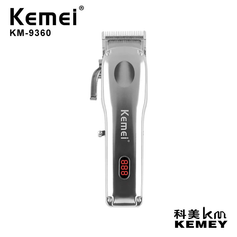 

kemei Hair clipper professional cutting machine hair Men's electric haircut Barber Shop Cordless cable Trimmer Clippers