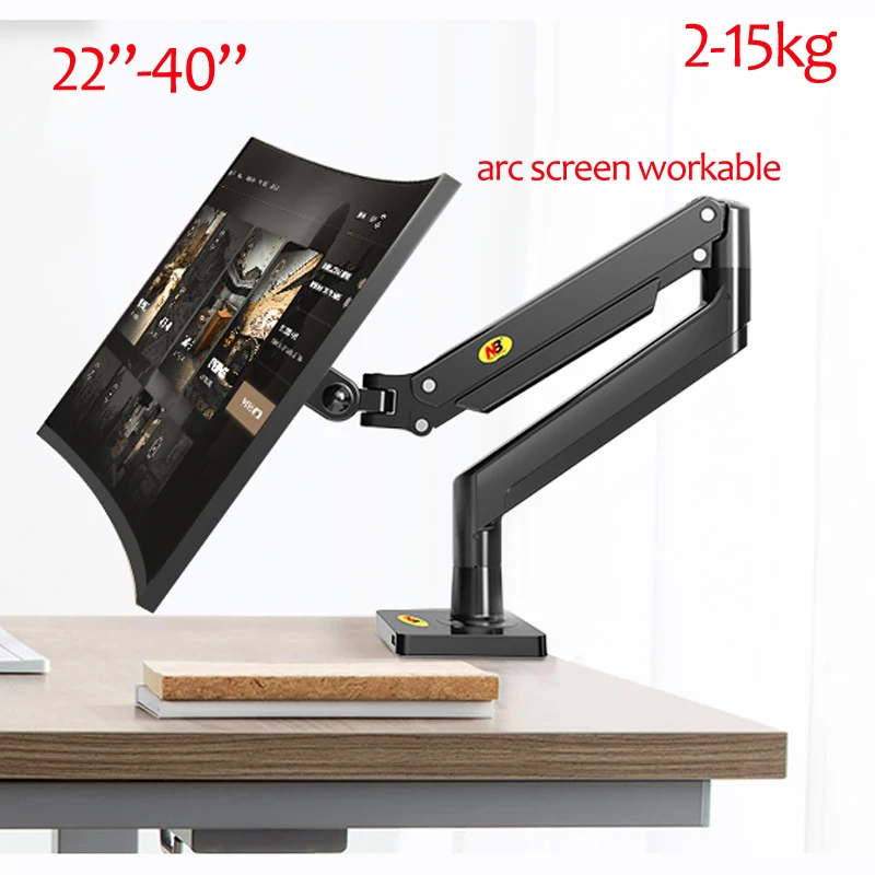 polegada tela desktop monitor titular 360 girar