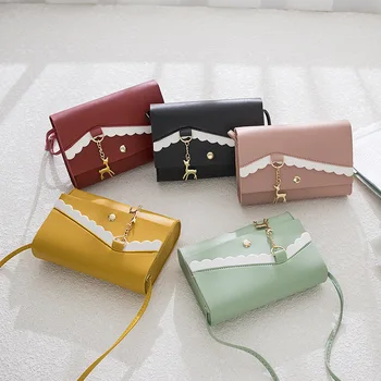 

New Korean version 2020 mini bag mini small bag mobile phone change bag 100 small bag Chao female oblique satchel female bag