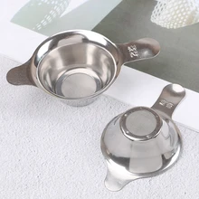 Stainless steel mesh tea infuser filter cup strainer loose tea leaf filter sieve