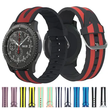 

Replacement Soft Silicon 22mm Universal Watch Band For Huami Amazfit GTR 47mm Belt For Fossil Q Quick Release Bracelet Strap