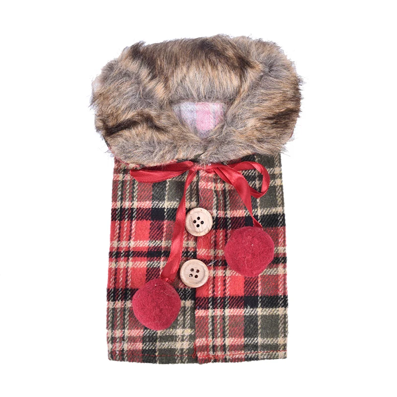 

Christmas wine bottle cover creative restaurant decoration wine bag