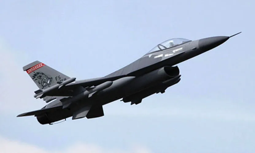 Scale skyflight 70 мм EDF 1 3 м F16 Боевой сокол RC комплект реактивный самолет Модель W/O МОТОР