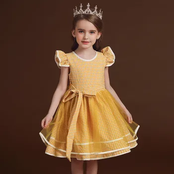 

Summer Children Clothing Princess Kids Dresses For Girls Causal Wear Lace Tutu Party Dress 2-10 Years Girls Dress Vestido