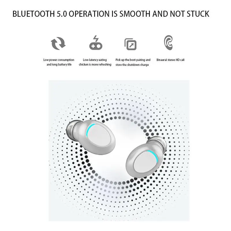 Onever IPX7 водонепроницаемые стерео bluetooth-наушники с сенсорным управлением беспроводные наушники-вкладыши автоматические спортивные наушники