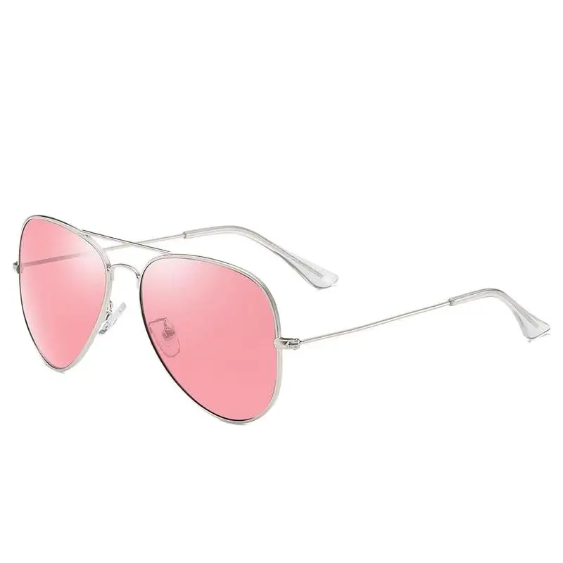 

DOKLY Brand Women sunglasses Clear Pink Lens Mirror Polarized Sunglasses Women Designer Sun Glasses Oculos de sol Eyewear UV400