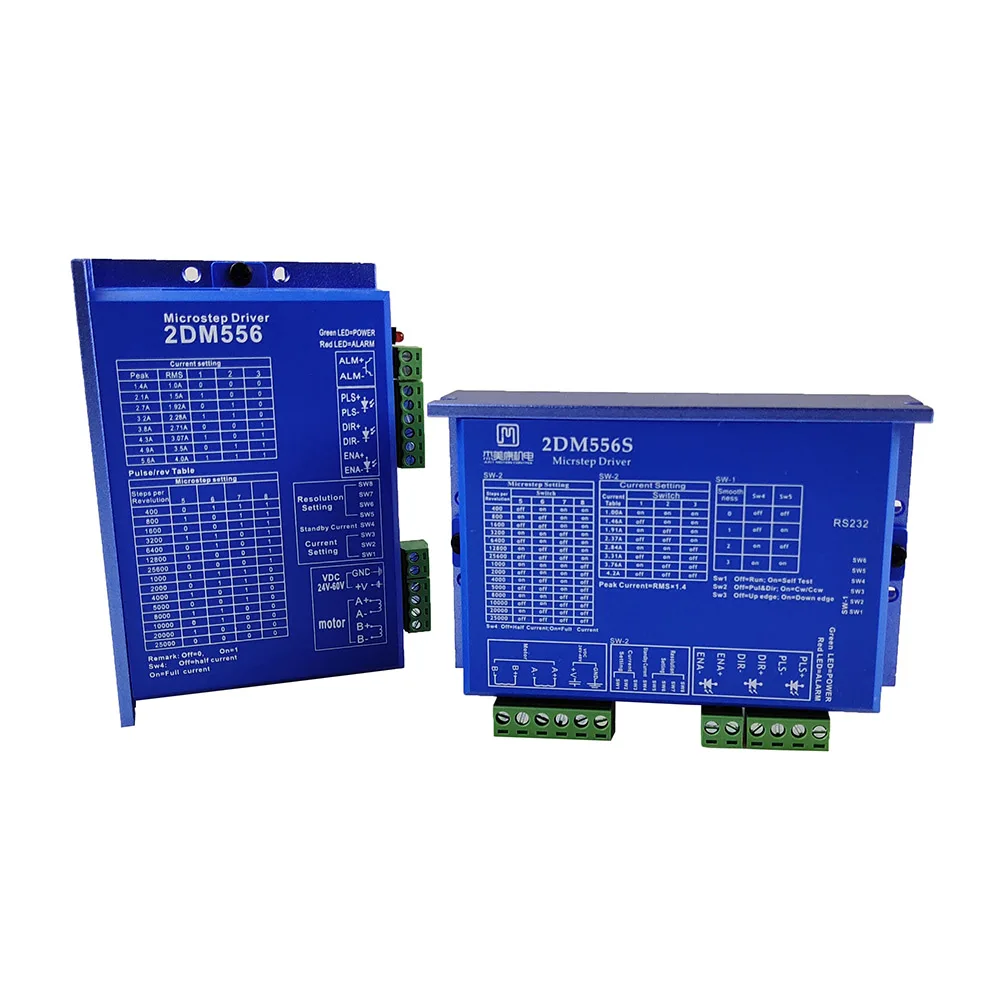 

Двухфазный Драйвер шагового двигателя JMC 2DM556/2DM556s с NEMA57/86, шаговый двигатель 250 кГц, частота 36 в, а, привод скорости двигателя