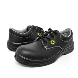 Portwest composite – chaussures de sécurité classiques à lacets ESD, antistatiques, légères, résistantes à l'huile, semelle à double densité 