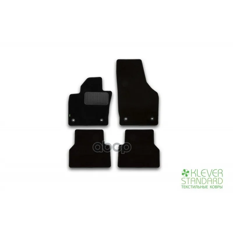 Floor Mats Klever Standard Audi Q3 Cross. 4 PCs.(Textiles) Klever. KVR02041901210kh
