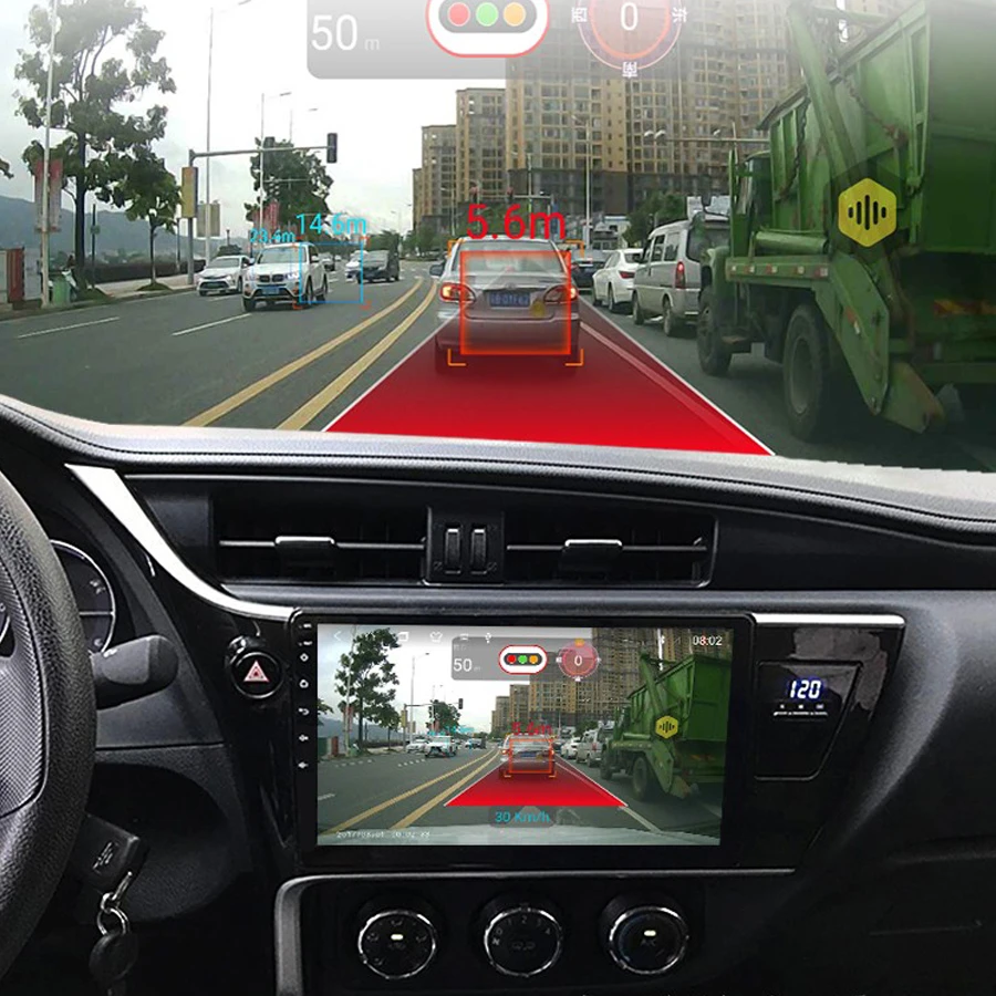 Автомобильный мультимедийный проигрыватель для Toyota Corolla стерео-система на Android 10