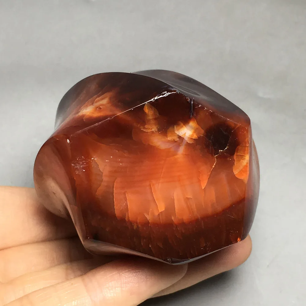 273g Flame profile Agate! NATURAL CARNELIAN Flame Profile QUARTZ CRYSTAL healing