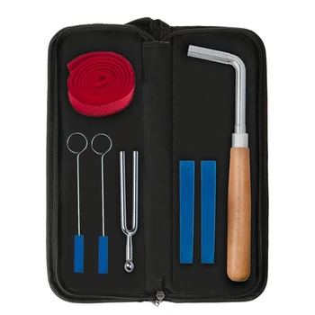

Piano Tuning Kit with Piano Tuning Hammer Straight Soft Maple Handle Piano Tuning Lever Tools Kit Mute Hammer DIY Set