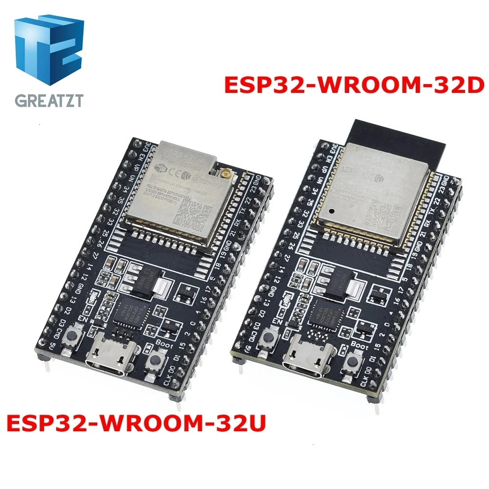 GREATZT ESP32-DevKitC основная плата ESP32 макетная плата ESP32-WROOM-32D ESP32-WROOM-32U для Arduino