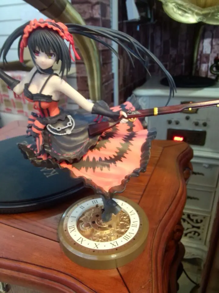 Гравитационный аниме Гараж Комплект AlphaMax Дата Major Combat 4 поколения Kurumi Tokisaki пистолет версия