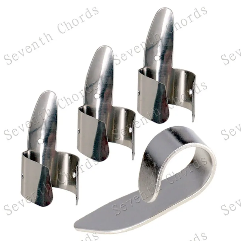 Медиаторы для указательного пальца из нержавеющей стали медиаторы слайдов гитар