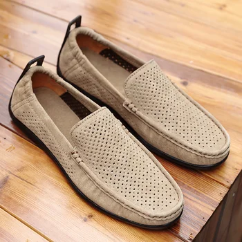 

summer Casual Shoes Men loafers slip on Breathable Footwear Fashion Soft Male Outdoor Moccasins Comfortable Tennis Loafers