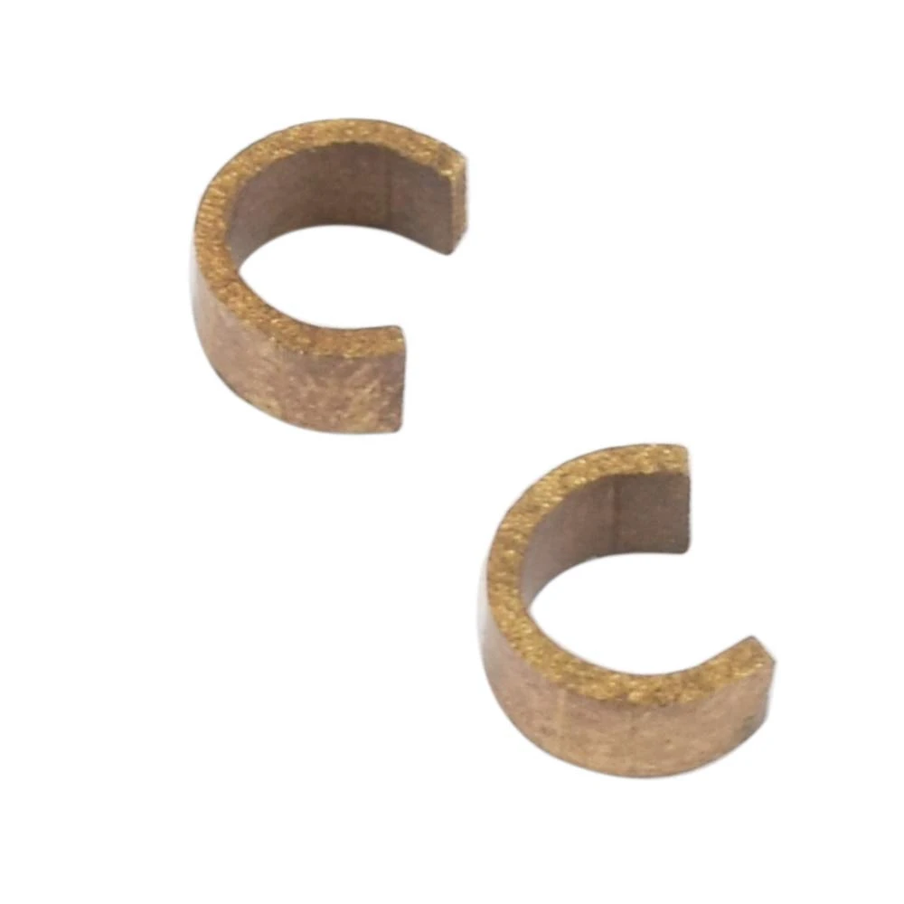 2 set ARCHERY Kisser Button Black with Copper Anchor Clips 4
