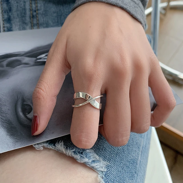 Diamond Two Finger Ring 12 mm Big 14K Gold - Fully Loaded – NamePlateDepot