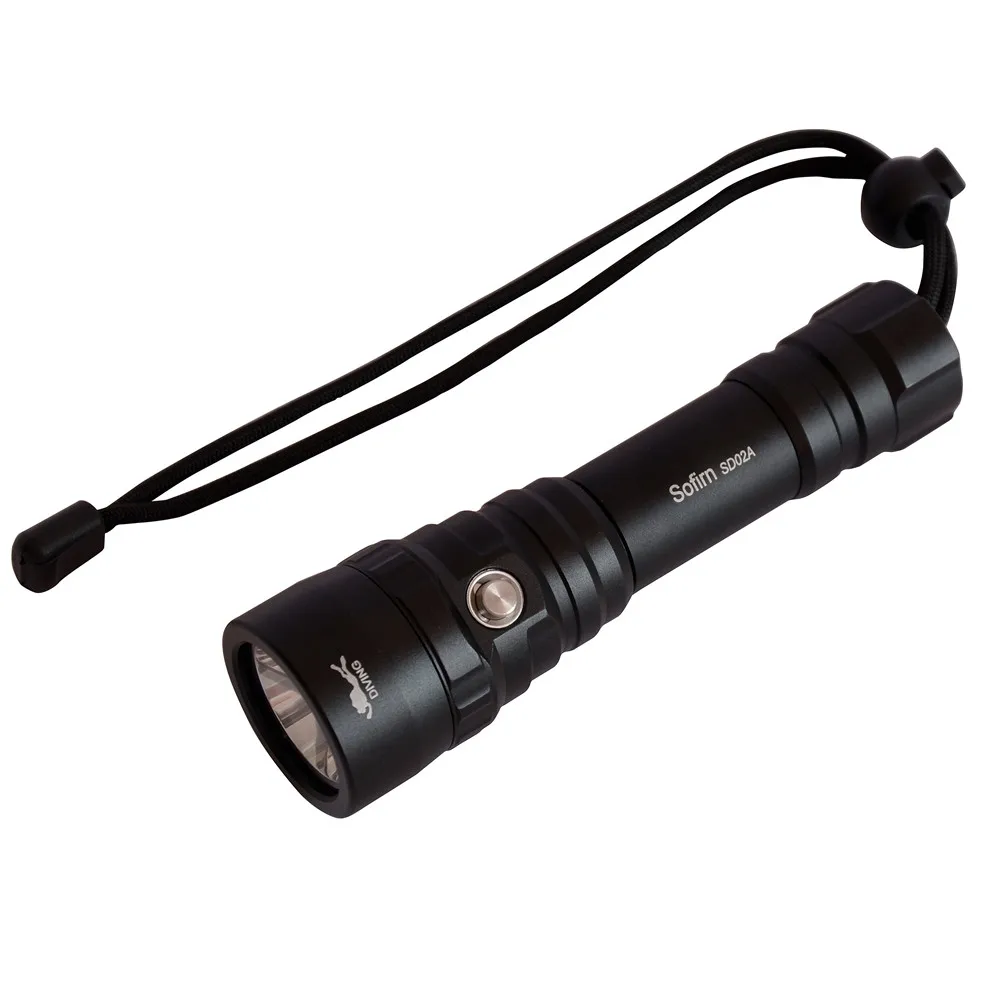 

Sofirn SD02A Professional Scuba Diving Flashlight 18650 Powerful Dive Light XPL 3000K LED Lamp Underwater Searchlight Torch