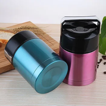 

Food Bento Box Flasks Thermos Lunch Large Capacity Vacuum Stainless Steel Portable Containers Soup Thermocup Double