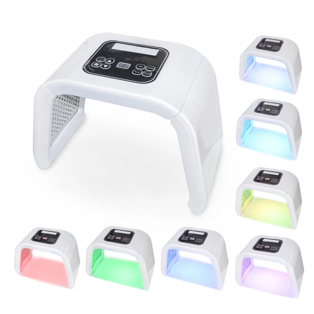  Professional Photon PDT Led Light Facial Mask Machine 7 Colors Acne Treatment Face Whitening Skin R - 4000118835883