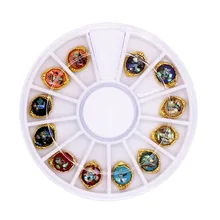 Украшение для ногтей Аксессуары для маникюра с плоской подошвой алмазные стеклянные стразы для ногтей Хрустальное украшение для ногтей сверло 5