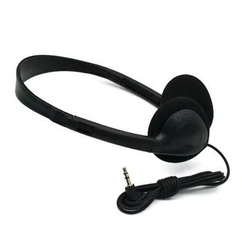 

Head-mounted Computer Headset No Microphone Gaming Headset Noise Canceling Sports MP3 Earphone Wired Stereo Headset