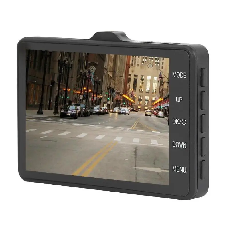 V08 HD 1080P Циклическая записывающая приборная камера 3,6 дюймов TFT lcd экран Автомобильный видеорегистратор камера видеорегистратор